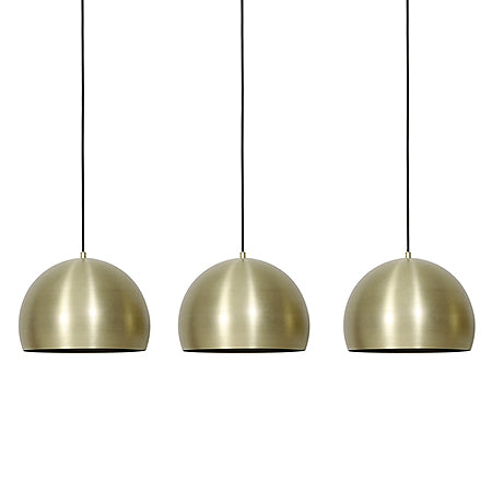 Lámpara colgante metal oro 1,20 cm 3 luces E27 - LLLC0166