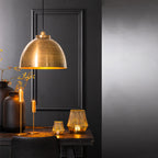 Lámpara de metal bronce envejecida Ø30 cm E27 - LLLC0175