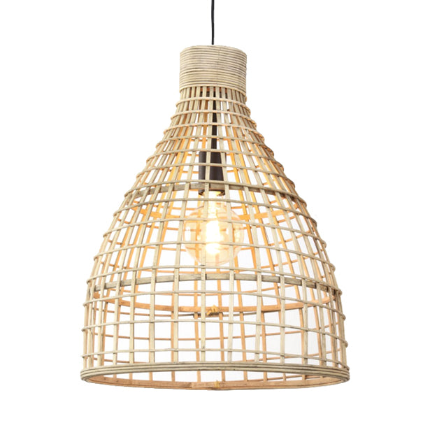 Lámpara colgante  ratán natural Ø40 cm E27 - LLLC0236
