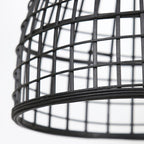 Lámpara colgante ratán negro Ø 40 cm E27 - LLLC0263