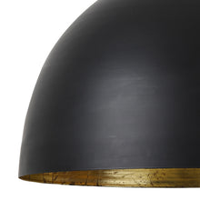 Cargar imagen en el visor de la galería, Lámpara colgante metal negro Ø 60 cm E27 - LLLC0268
