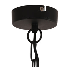Cargar imagen en el visor de la galería, Lámpara colgante metal negro Ø 60 cm E27 - LLLC0268
