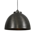 Lámpara colgante metal plata antigua Ø 45 cm E27 - LLLC0271