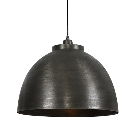 Lámpara colgante metal plata antigua Ø 45 cm E27 - LLLC0271