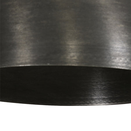 Lámpara colgante metal plata antigua Ø 45 cm E27 - LLLC0271