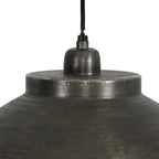 Lámpara colgante metal plata antigua Ø 45 cm E27 - LLLC0271