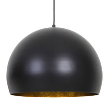 Cargar imagen en el visor de la galería, Lámpara colgante metal negro mate Ø 56 cm E27 - LLLC0290
