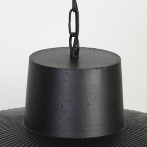 Lámpara colgante metal negro Ø 40 cm E27 - LLLC0324