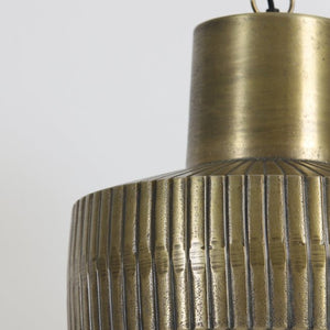 Lámpara metal bronce envejecido Ø30 cm E27 - LLLC0329