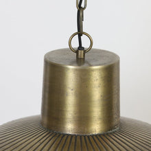Cargar imagen en el visor de la galería, Lámpara metal bronce envejecido Ø30 cm E27 - LLLC0329
