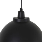 Lámpara colgante metal negro oro Ø 30 cm E27 - LLLC0339