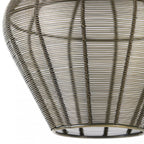 Lámpara colgante metal bronce envejecido Ø34 cm E27 - LLLC0401