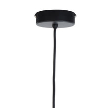Cargar imagen en el visor de la galería, Lámpara colgante metal negro Ø28 cm E27 - LLLC0385
