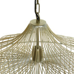 Lámpara colgante metal bronce envejecido Ø44 cm E27 - LLLC0420