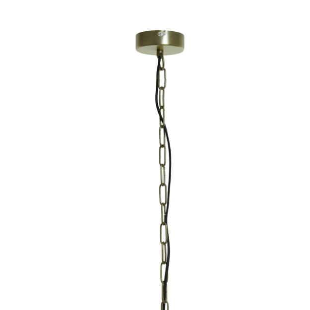 Lámpara colgante metal bronce envejecido Ø44 cm E27 - LLLC0420
