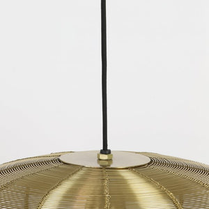 Lámpara colgante metal oro Ø31 cm E27 -LLLC0421