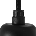 Lámpara colgante metal negro Ø26 cm 5 luces E27 - LLLC0424