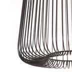 Lámpara colgante metal bronce envejecido Ø27x45 cm E27 - LLLC0439
