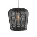 Lámpara colgante metal negro Ø28 cm E27 - LLLC0433