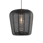 Lámpara colgante metal negro Ø28 cm E27 - LLLC0433