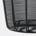 Lámpara colgante metal negro Ø31 cm E27 - LLLC0443