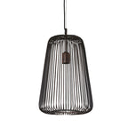 Lámpara colgante metal bronce envejecido Ø27x45 cm E27 - LLLC0439