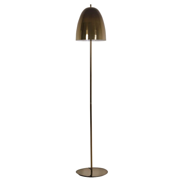 Lámpara de pie metal café oscuro Ø28x1,45 cm E27 - LLLP0048