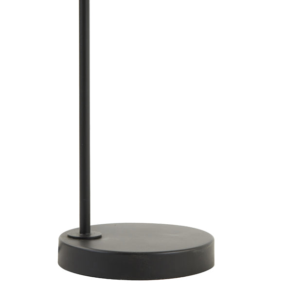 Lámpara sobremesa metal negro Ø 18x62 cm E27 - LLLS0231