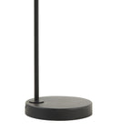 Lámpara sobremesa metal negro Ø 18x62 cm E27 - LLLS0231