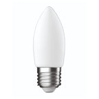 Ampolleta empavonada vela LED E27 - LUAM0028