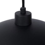Lámpara colgante metal negro Ø40 cm E27 - LULC0215