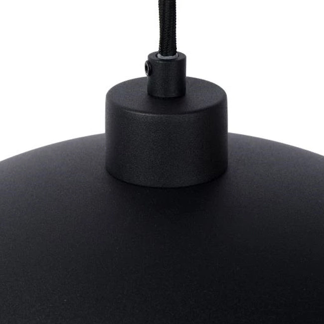 Lámpara colgante metal negro Ø40 cm E27 - LULC0215