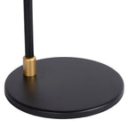 Lámpara de pie metal negro bronce envejecido Ø 25x1,67 cm GU10 - LULP0024