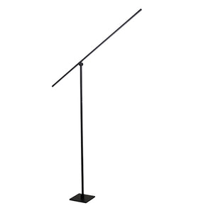 Lámpara de pie aluminio negro 1.20x1,90 cm LED 14,5W - LULP0050