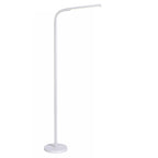Lámpara de pie metal blanco flexible Ø 20x1,53 cm LED 5W - LULP0059