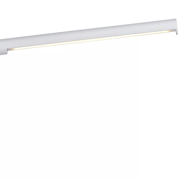 Lámpara de pie metal blanco flexible Ø 20x1,53 cm LED 5W - LULP0059