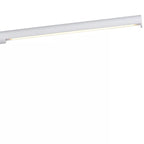 Lámpara de pie metal blanco flexible Ø 20x1,53 cm LED 5W - LULP0059