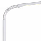 Lámpara de pie metal blanco flexible Ø 20x1,53 cm LED 5W - LULP0059