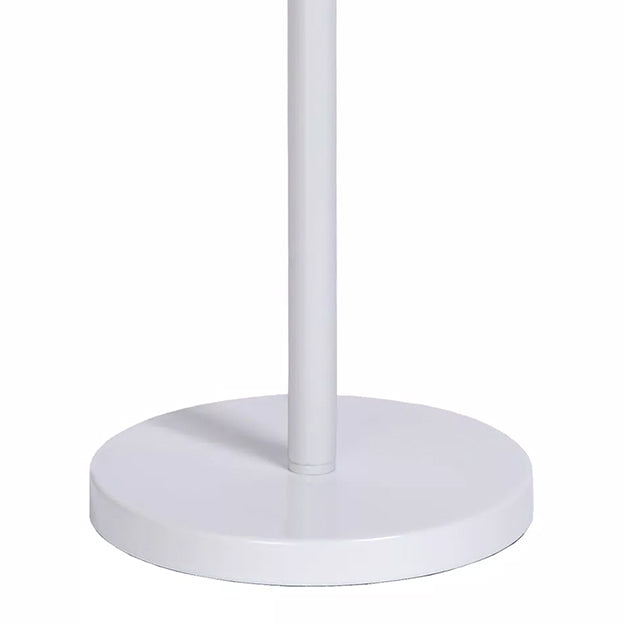 Lámpara de pie metal blanco flexible Ø 20x1,53 cm LED 5W - LULP0059