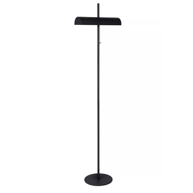 Lámpara de pie metal negro bronce Ø23x1,405 cm 2 luces E27 - LULP0066