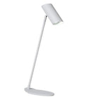 Lámpara sobremesa metal blanco 12x54,5 cm GU10 - LULS0018