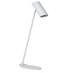 Lámpara sobremesa metal blanco 12x54,5 cm GU10 - LULS0018