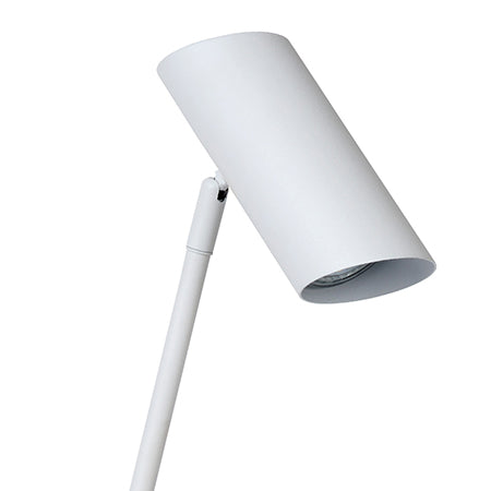 Lámpara sobremesa metal blanco 12x54,5 cm GU10 - LULS0018