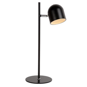 Lámpara sobremesa metal negro Ø16x46 cm LED 5 W - LULS0092