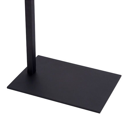 Lámpara sobremesa metal negro 20x50 cm GU10 - LULS0040