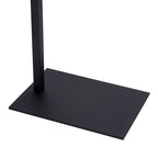 Lámpara sobremesa metal negro 20x50 cm GU10 - LULS0040