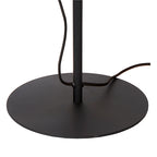 Lámpara sobremesa metal negro bronce Ø40 cm 2 luces E27 - LULS0041