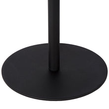 Cargar imagen en el visor de la galería, Lámpara de pie metal negro Ø 25x1,4 cm LED 9W - LULP0044
