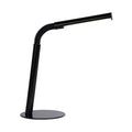 Lámpara sobremesa metal negro flexible Ø 14x49 cm LED 3W