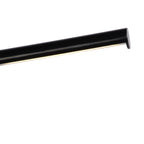 Lámpara sobremesa metal negro flexible Ø 14x49 cm LED 3W